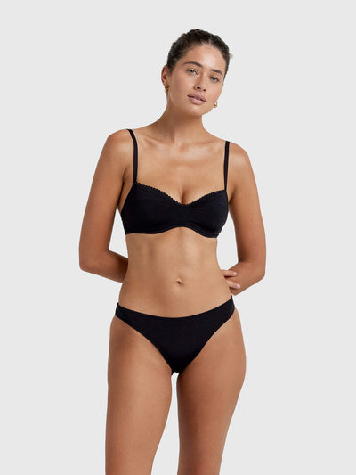 Peony Women's Staple Bikini Bottom - Saint Bernard