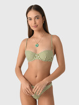 Peony Women's Lover Balconette Bikini Top - Saint Bernard