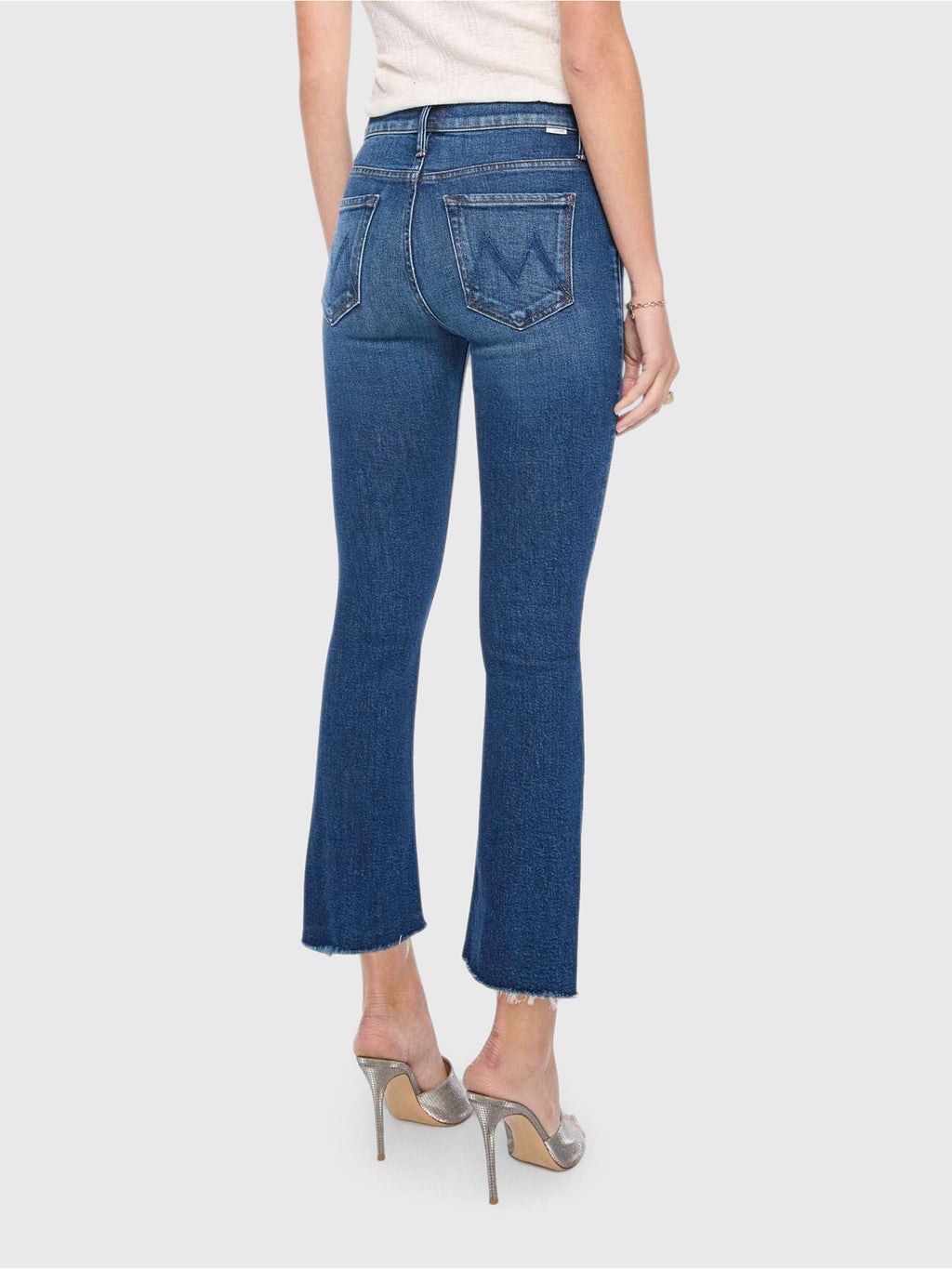 Mother Women's The Insider Ankle Step Fray Jean