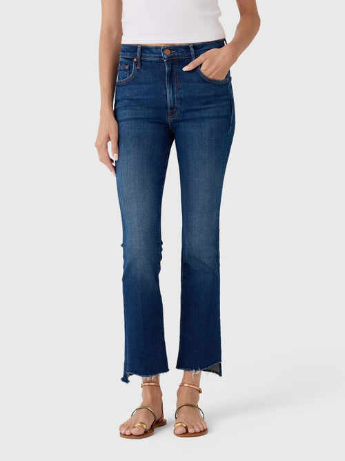 Mother Women's The Insider Ankle Step Fray Jean
