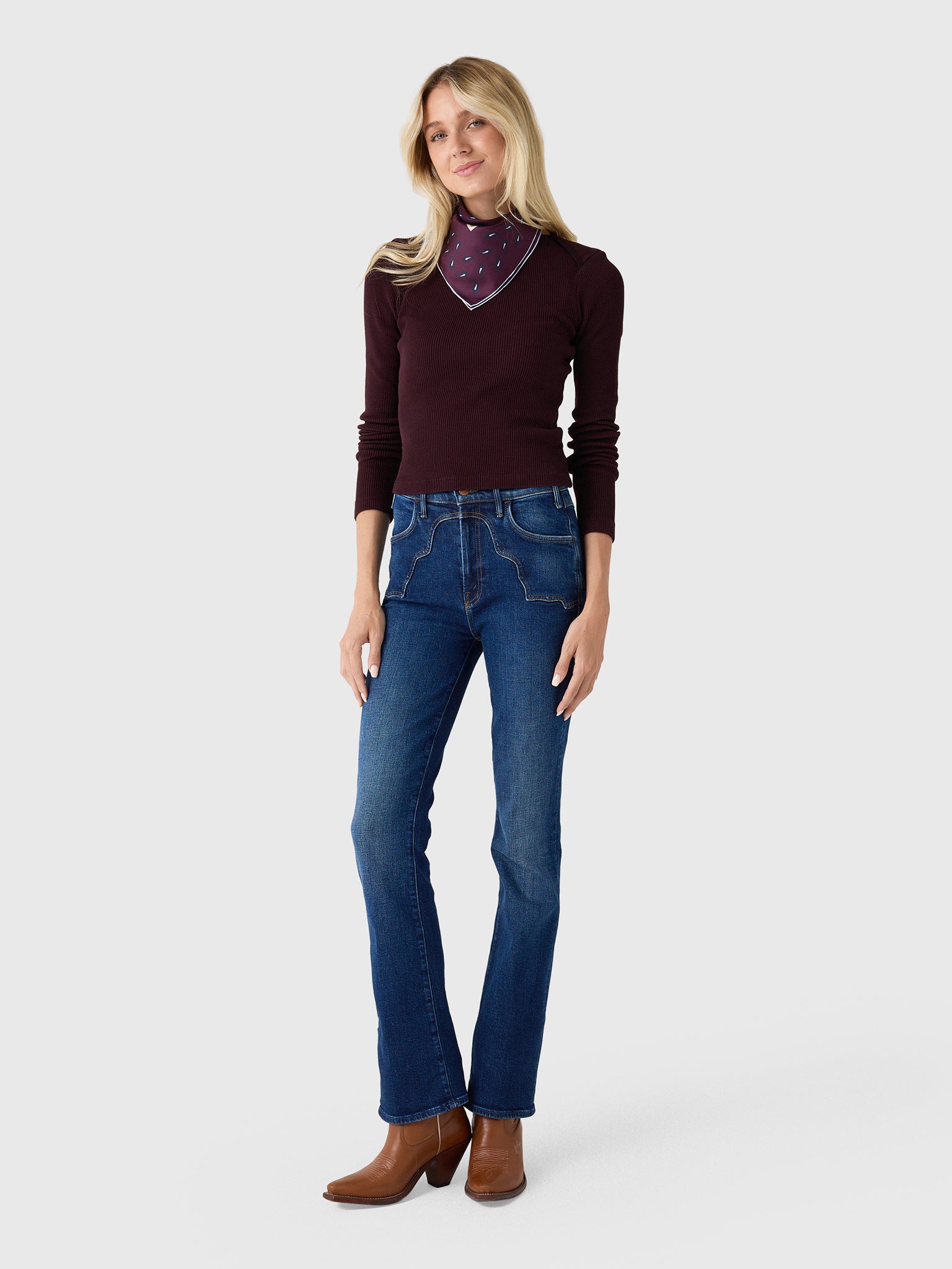 Mother Women's The Buckle Bunny Hustler Skimp Jean - Saint Bernard