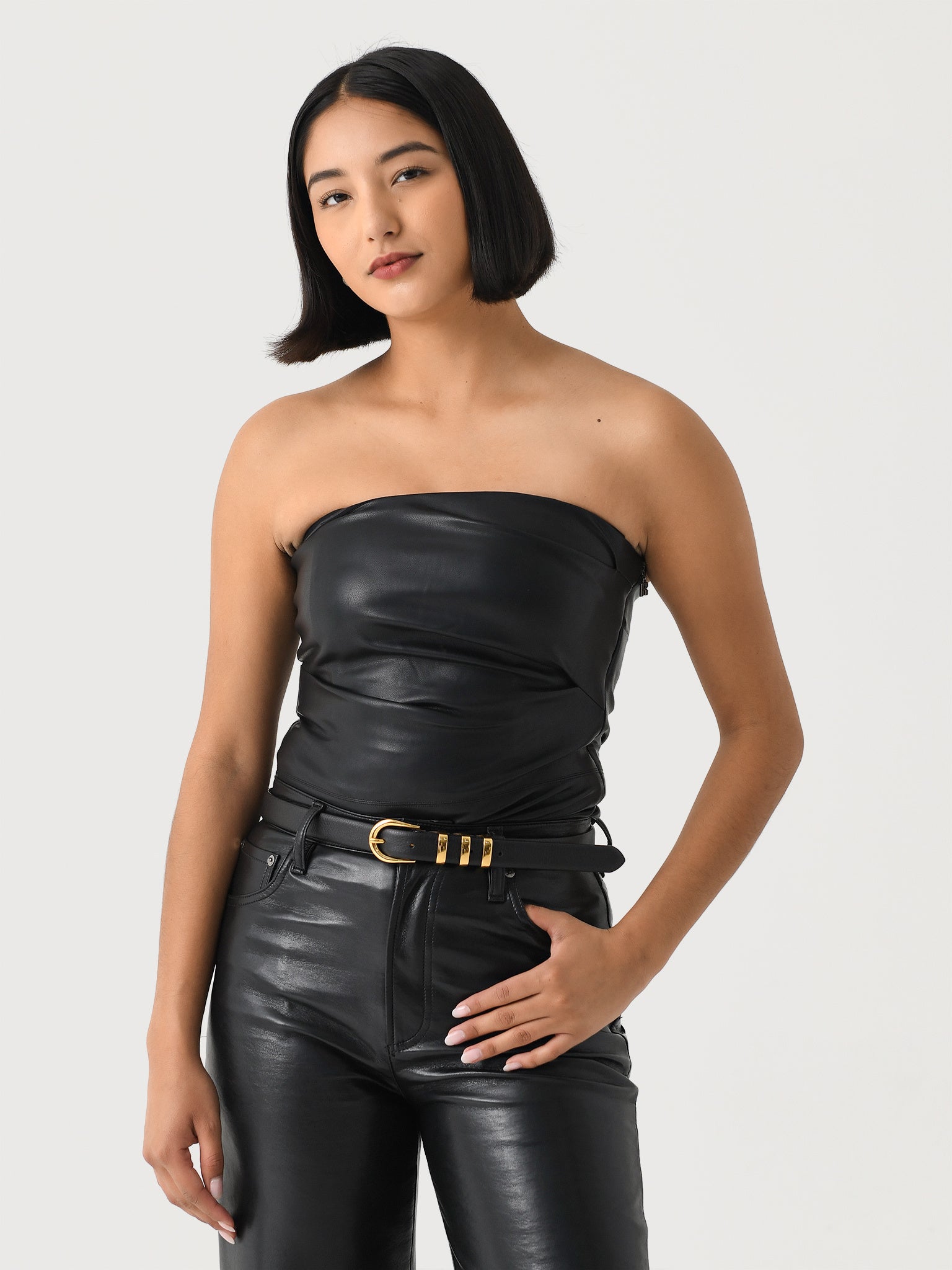 Rotate Women's Draped Sleeveless Top - Saint Bernard