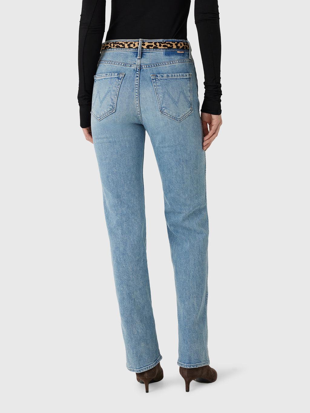 Mother Women's The Kick It Double Sneak Jean - Saint Bernard