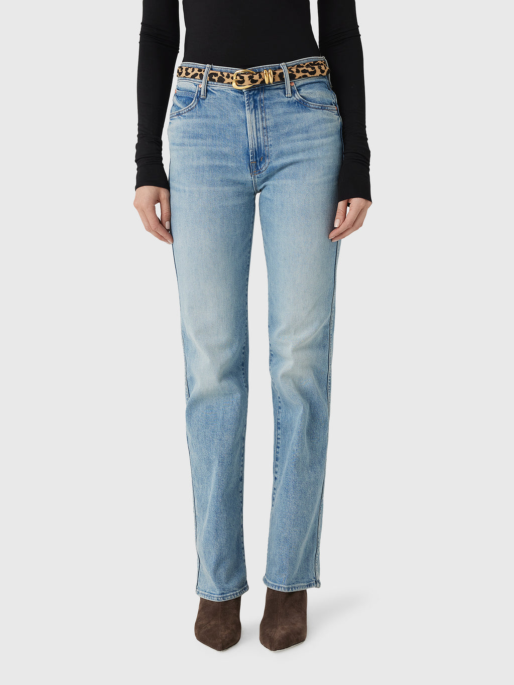 Mother Women's The Kick It Double Sneak Jean - Saint Bernard