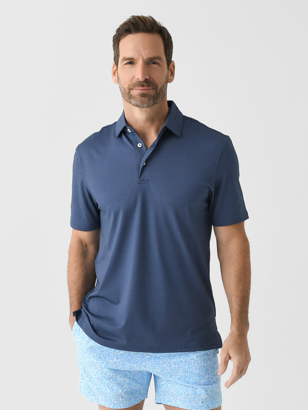 Southern Tide Men's Belfair Performance Polo - Saint Bernard