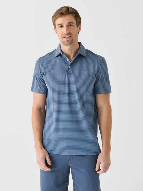 Southern Tide Men's Brrr°-eeze Claxton Stripe Polo