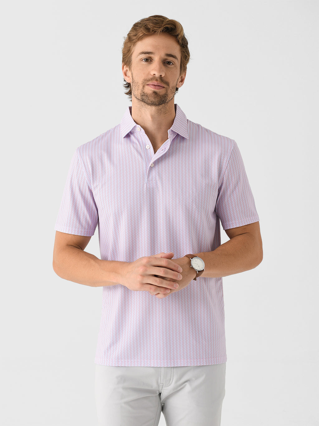 Southern Tide Men's Driver Knot Too Bad Polo - Saint Bernard