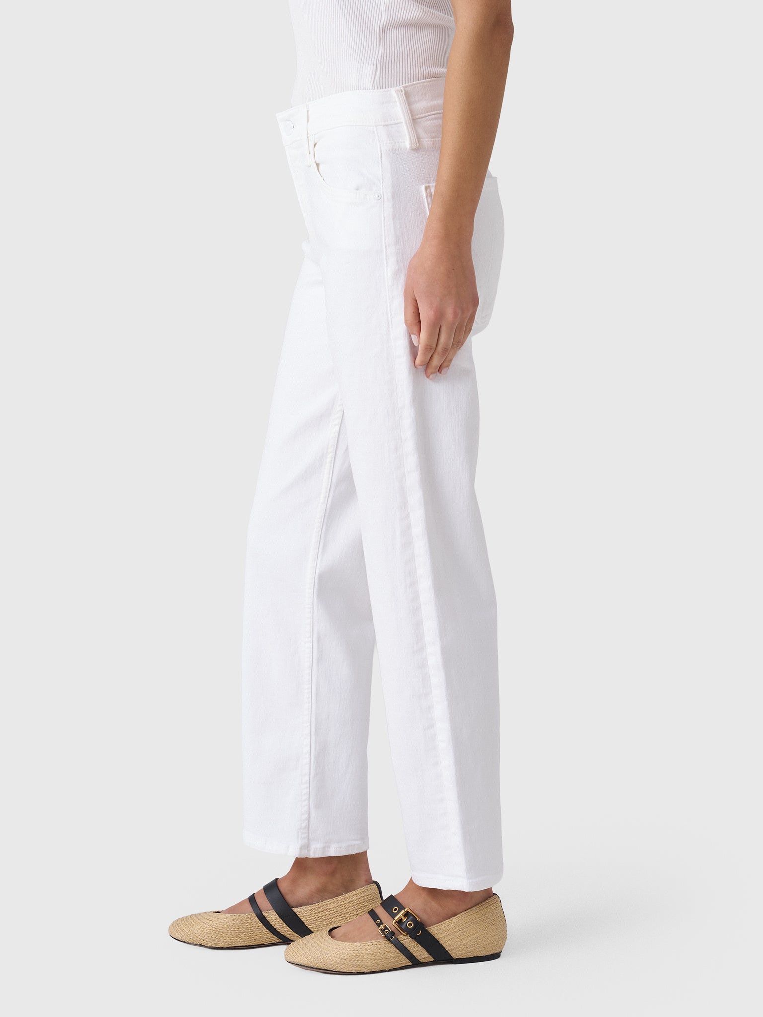 Mother Women's The Newbie Ankle Jean - Saint Bernard