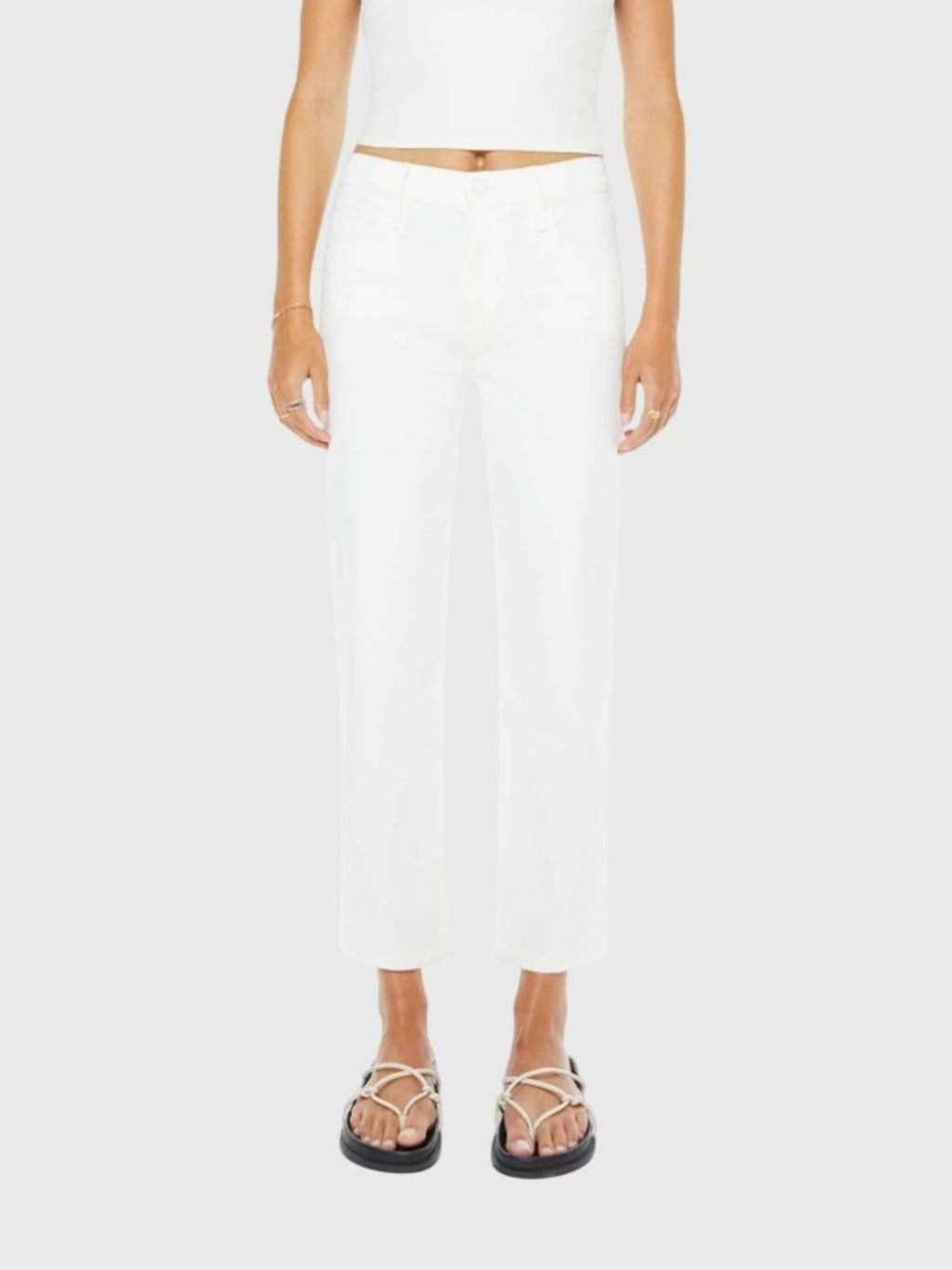 Mother Women's The Newbie Ankle Jean - Saint Bernard