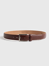 W. Kleinberg Men's Pebbled Calf Belt - Saint Bernard