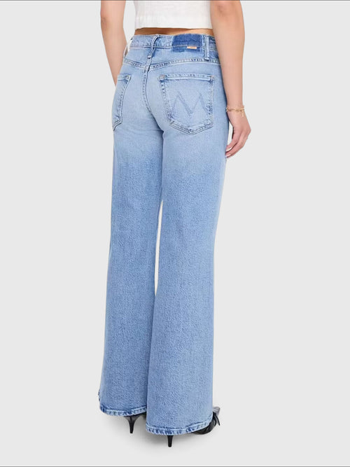 Mother Women's The Mr Sidestepper Twist Sneak Jean - Saint Bernard