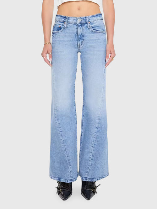Mother Women's The Mr Sidestepper Twist Sneak Jean - Saint Bernard