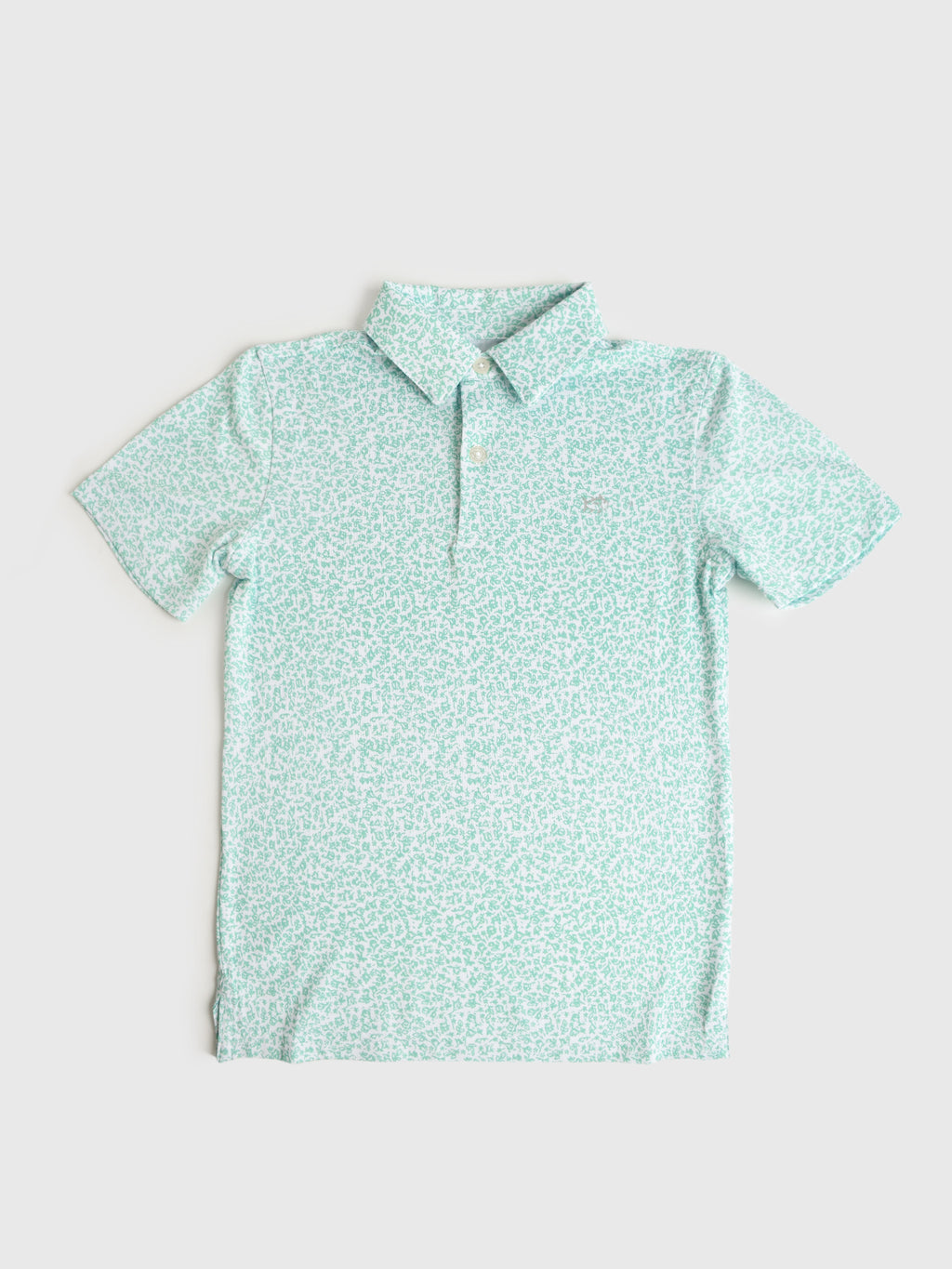 Southern Tide Boys' Flower Frenzy Performance Polo - Saint Bernard