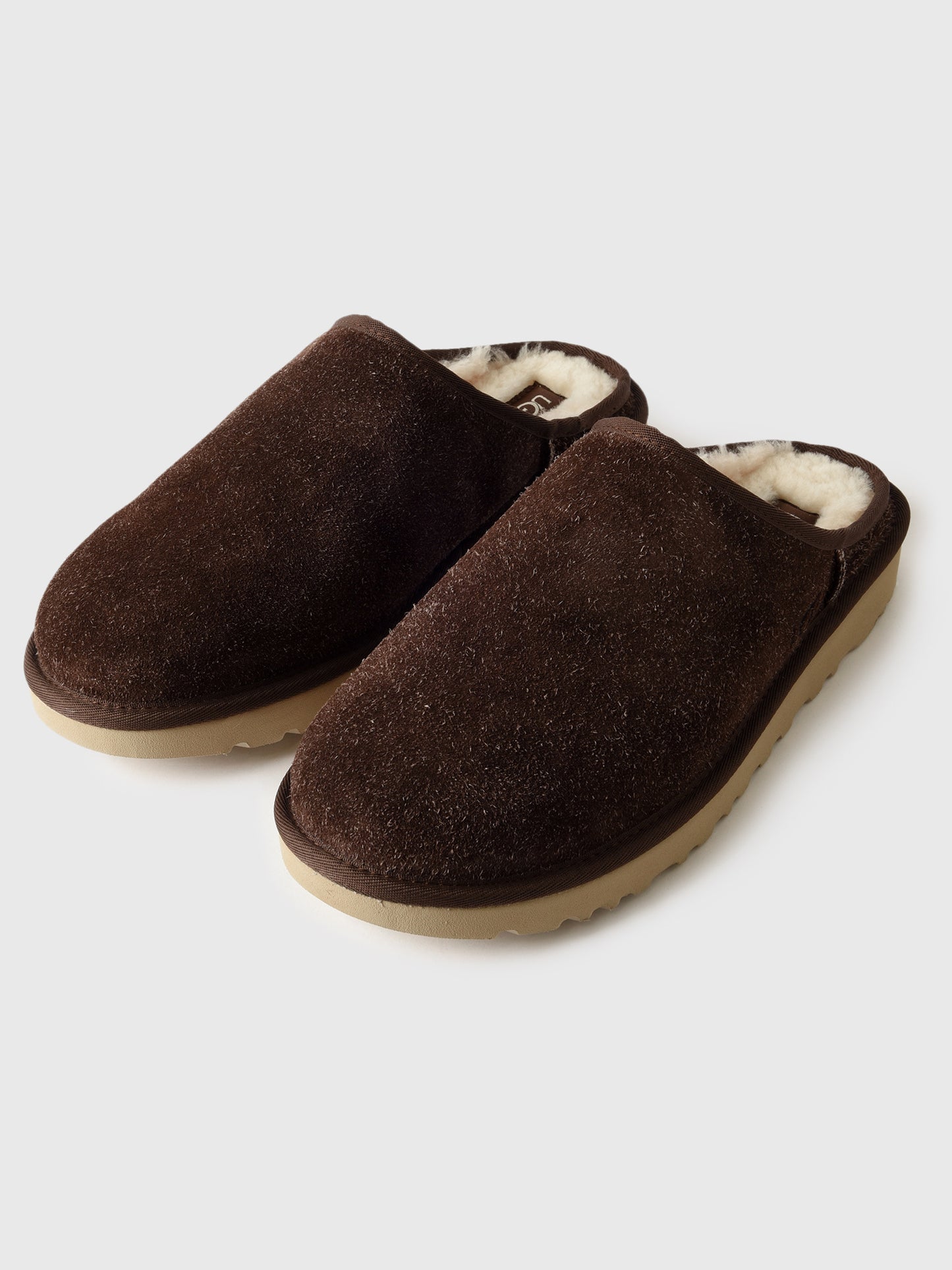 UGG Men's Classic Slip-On Shaggy Suede Slipper - Saint Bernard