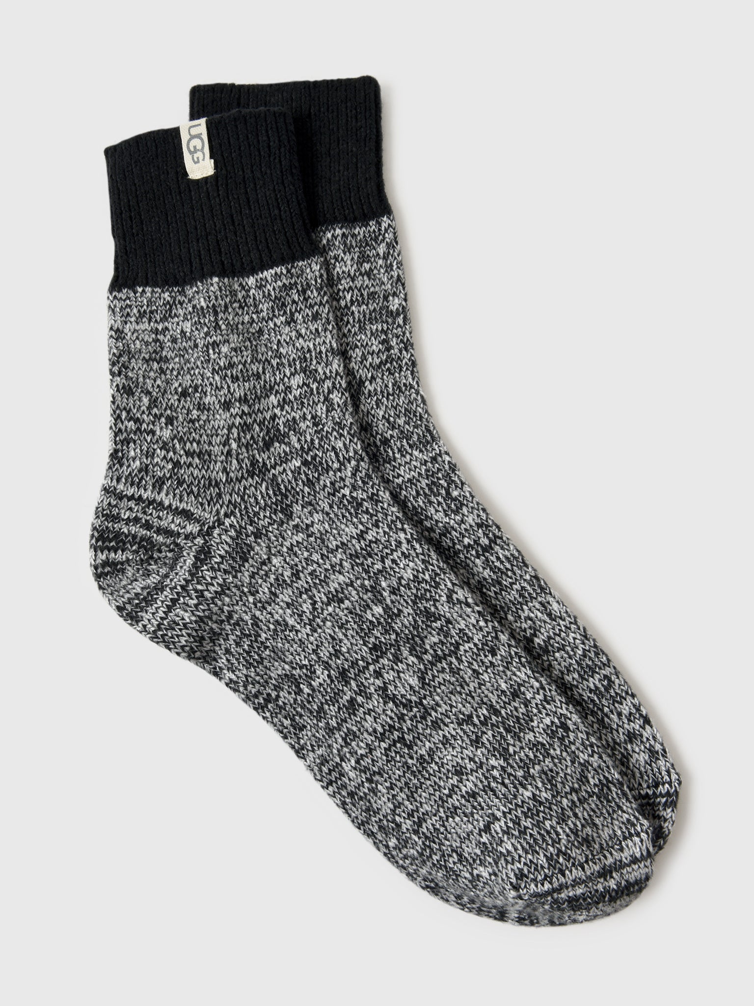 UGG Women's Rib Knit Slouchy Quarter Socks - Saint Bernard