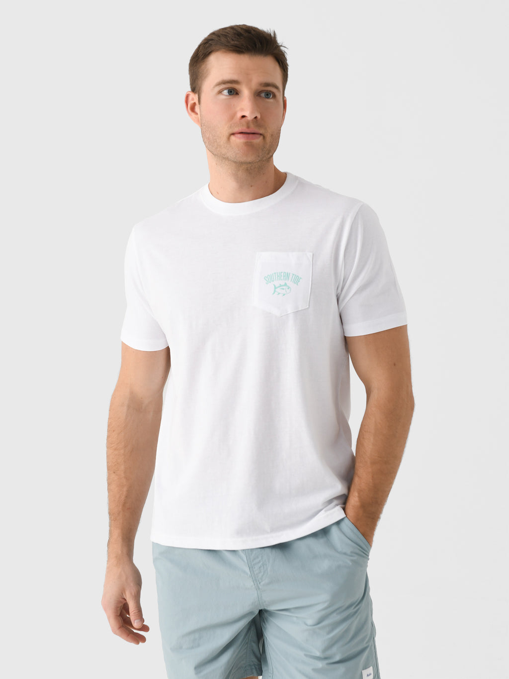 Southern Tide Men's Aw Shucks Short Sleeve T-Shirt - Saint Bernard