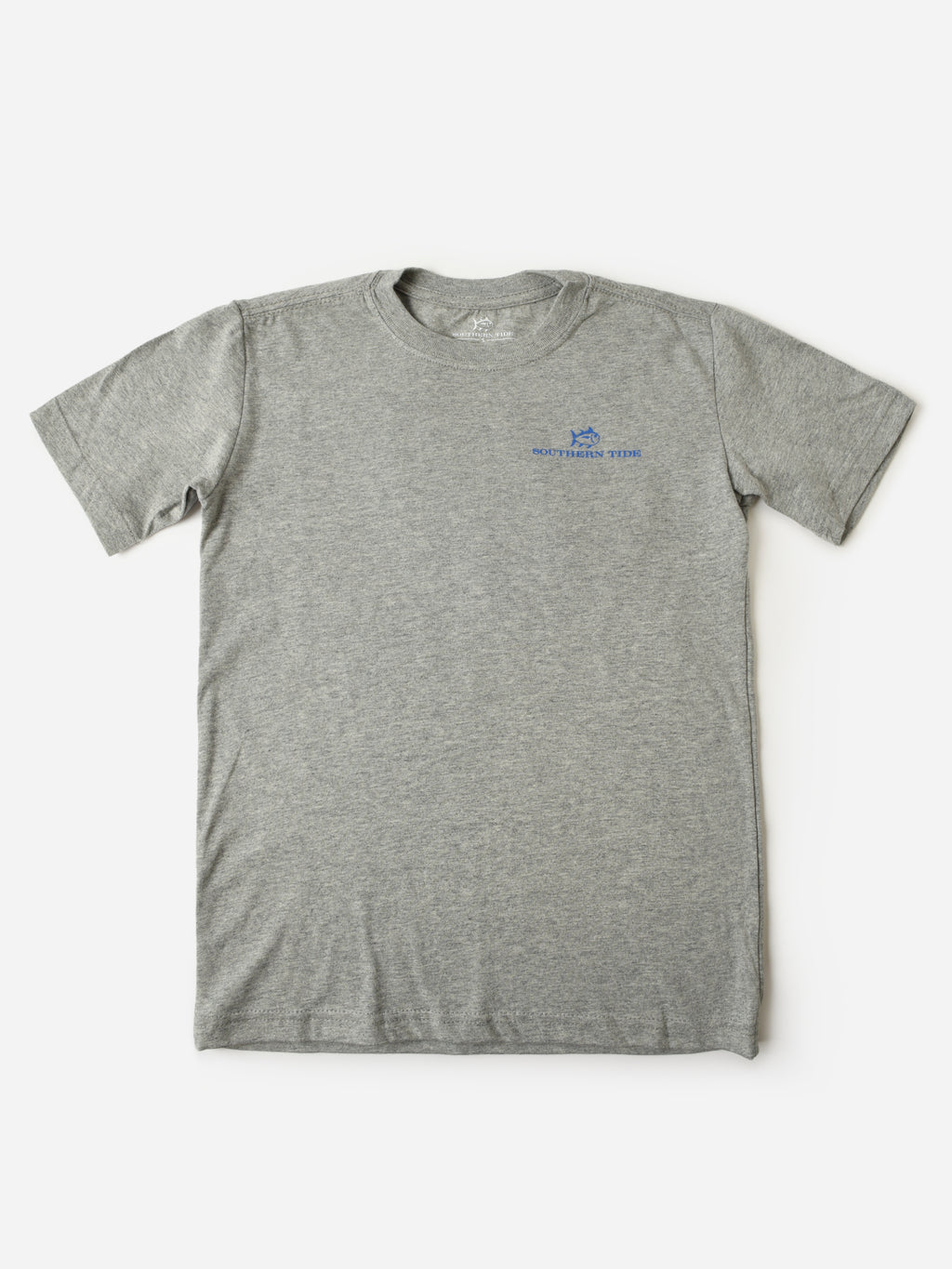 Southern Tide Boys' Skipjack Baseball Heather T-Shirt - Saint Bernard