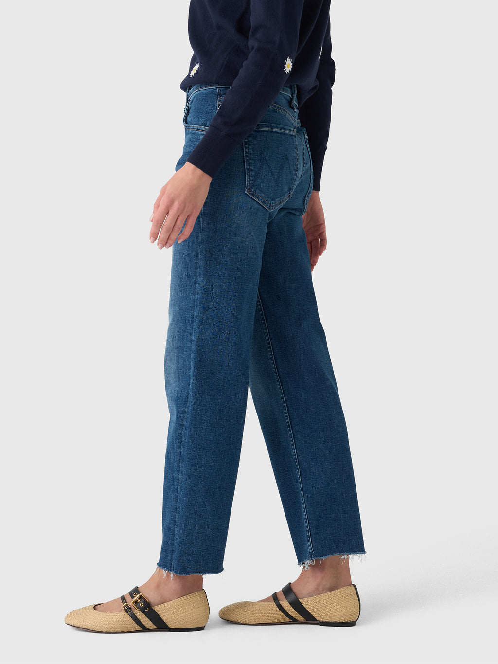 Mother Women's The Newbie Ankle Jean - Saint Bernard