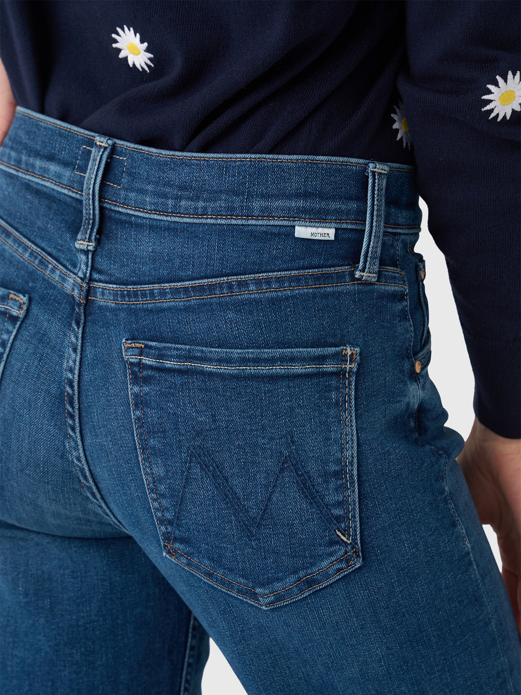 Mother Women's The Newbie Ankle Jean - Saint Bernard