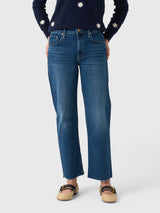 Mother Women's The Newbie Ankle Jean - Saint Bernard
