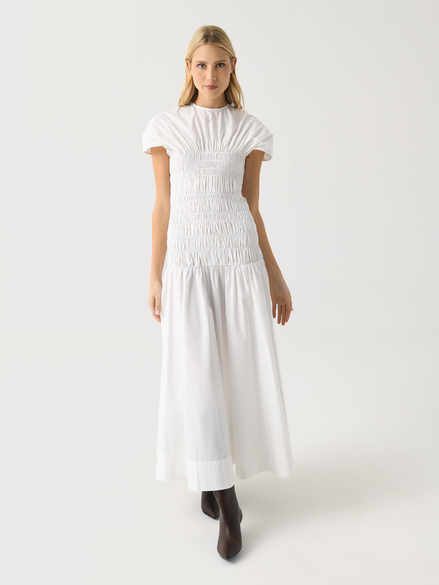 CLEA Women's Piera Midi Dress - Saint Bernard