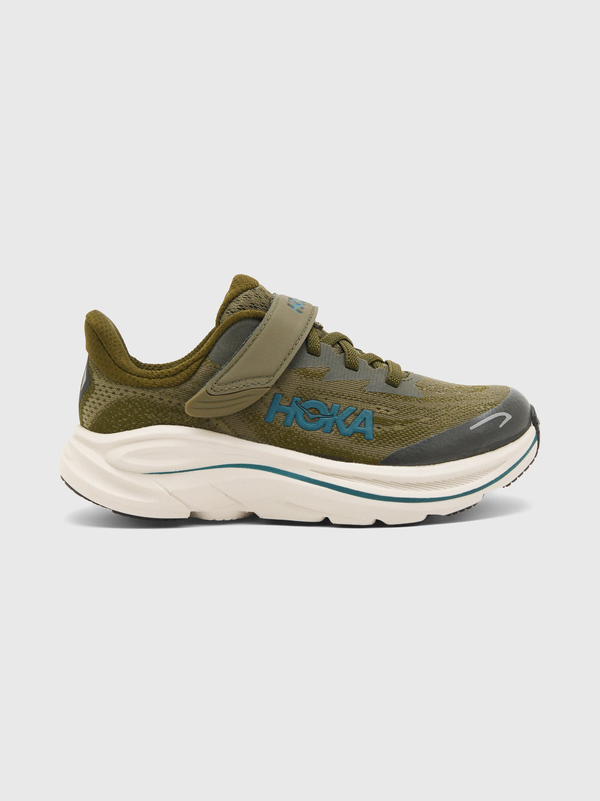 HOKA Little Kids' Clifton 10 Running Shoe - Saint Bernard