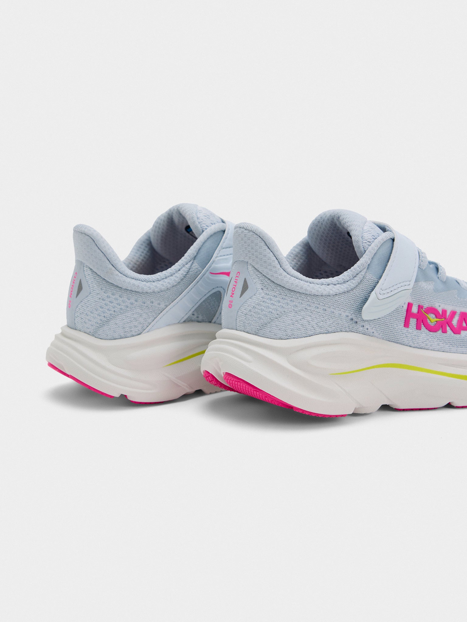 HOKA Little Kids' Clifton 10 Running Shoe - Saint Bernard
