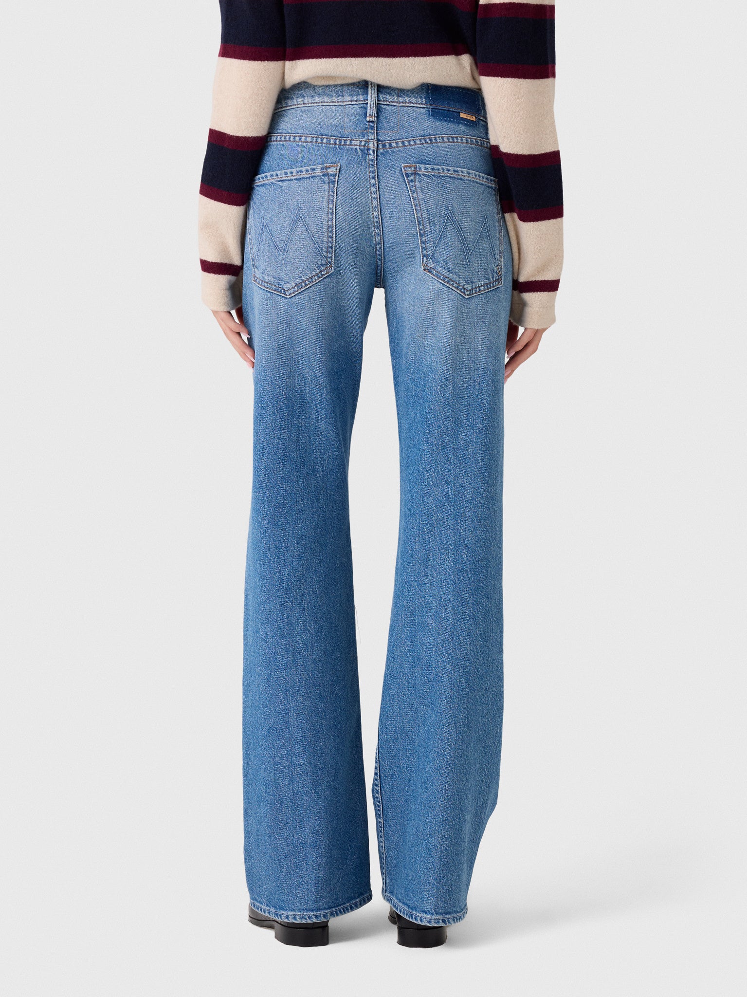 Mother Women's The Bookie Twist Skimp Jean - Saint Bernard