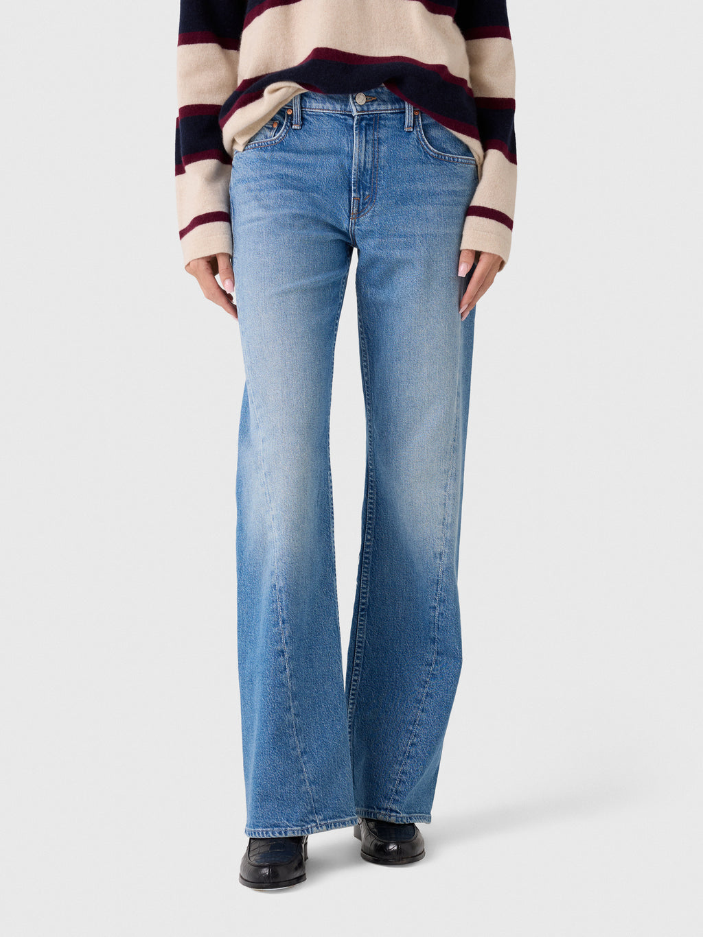 Mother Women's The Bookie Twist Skimp Jean - Saint Bernard