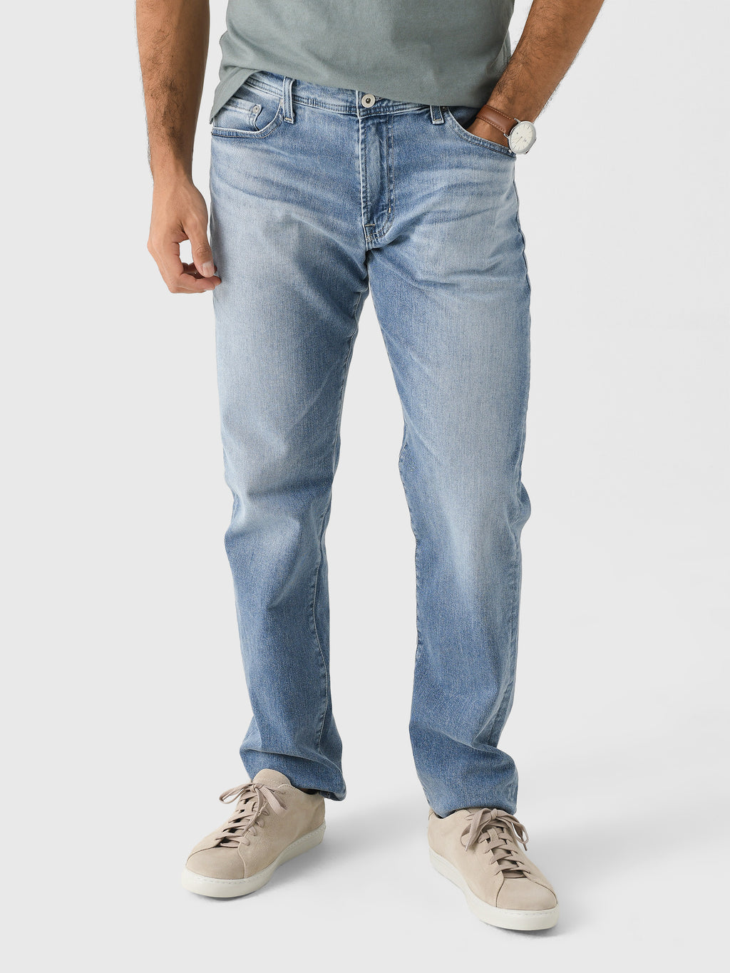 Adriano Goldschmied Men's The Graduate Jean - Saint Bernard
