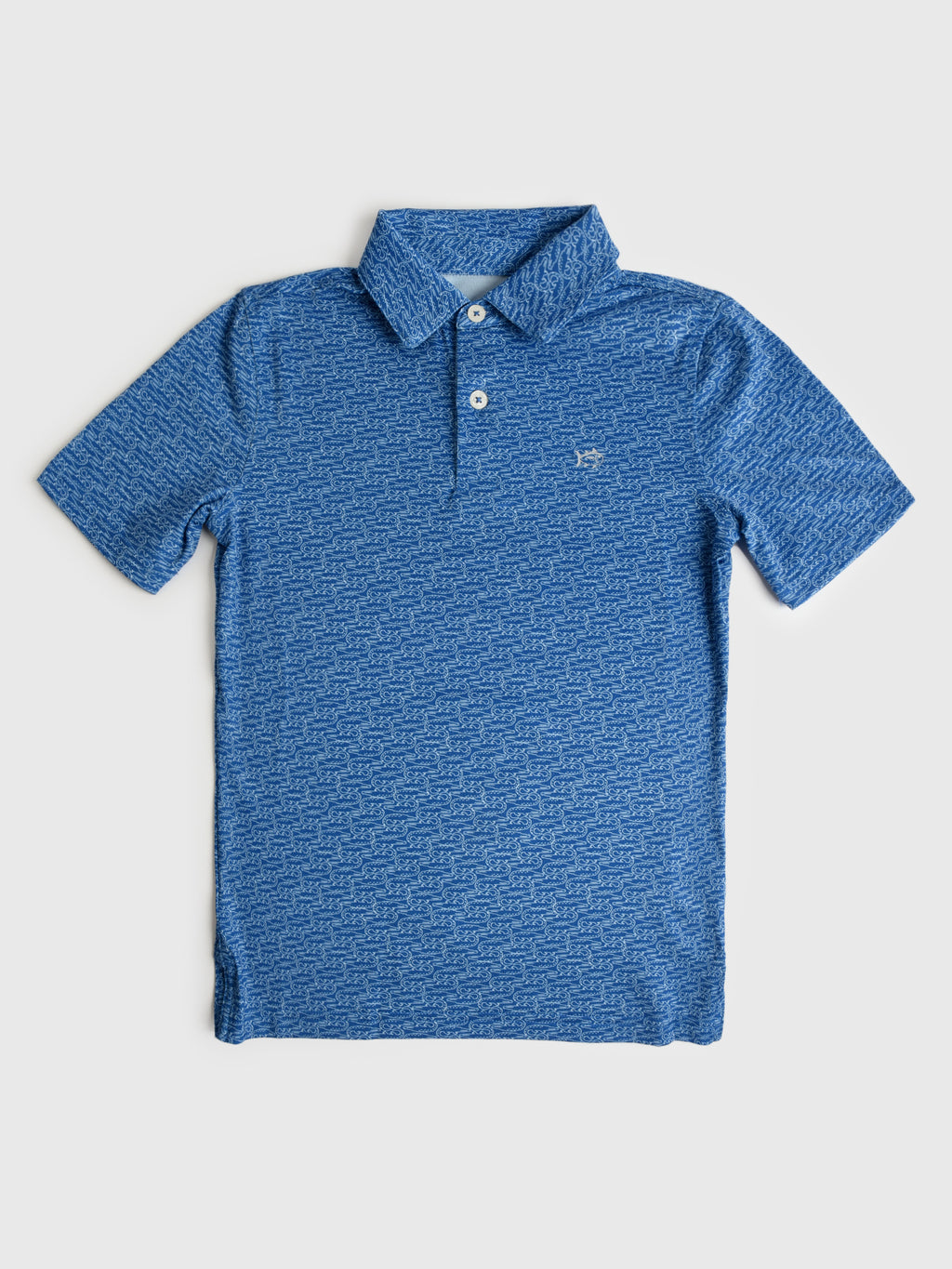 Southern Tide Boys' Make It Snappy Performance Polo - Saint Bernard