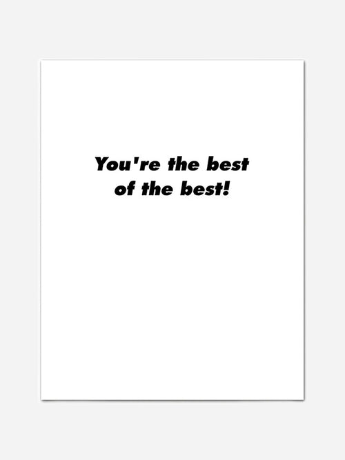 The Found Ted Best Dad Father's Day Card