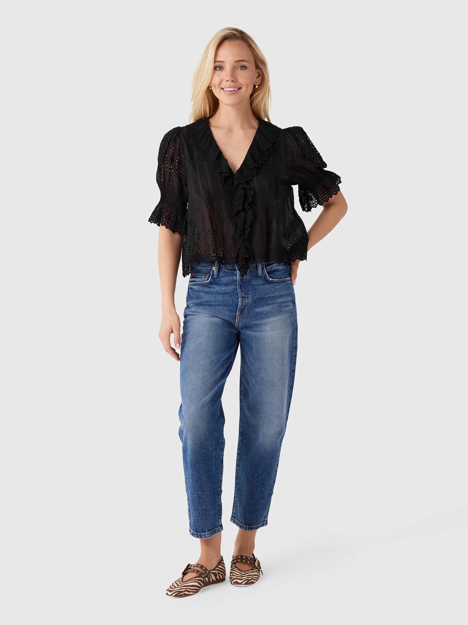 DÔEN Women's Henri Top - Saint Bernard