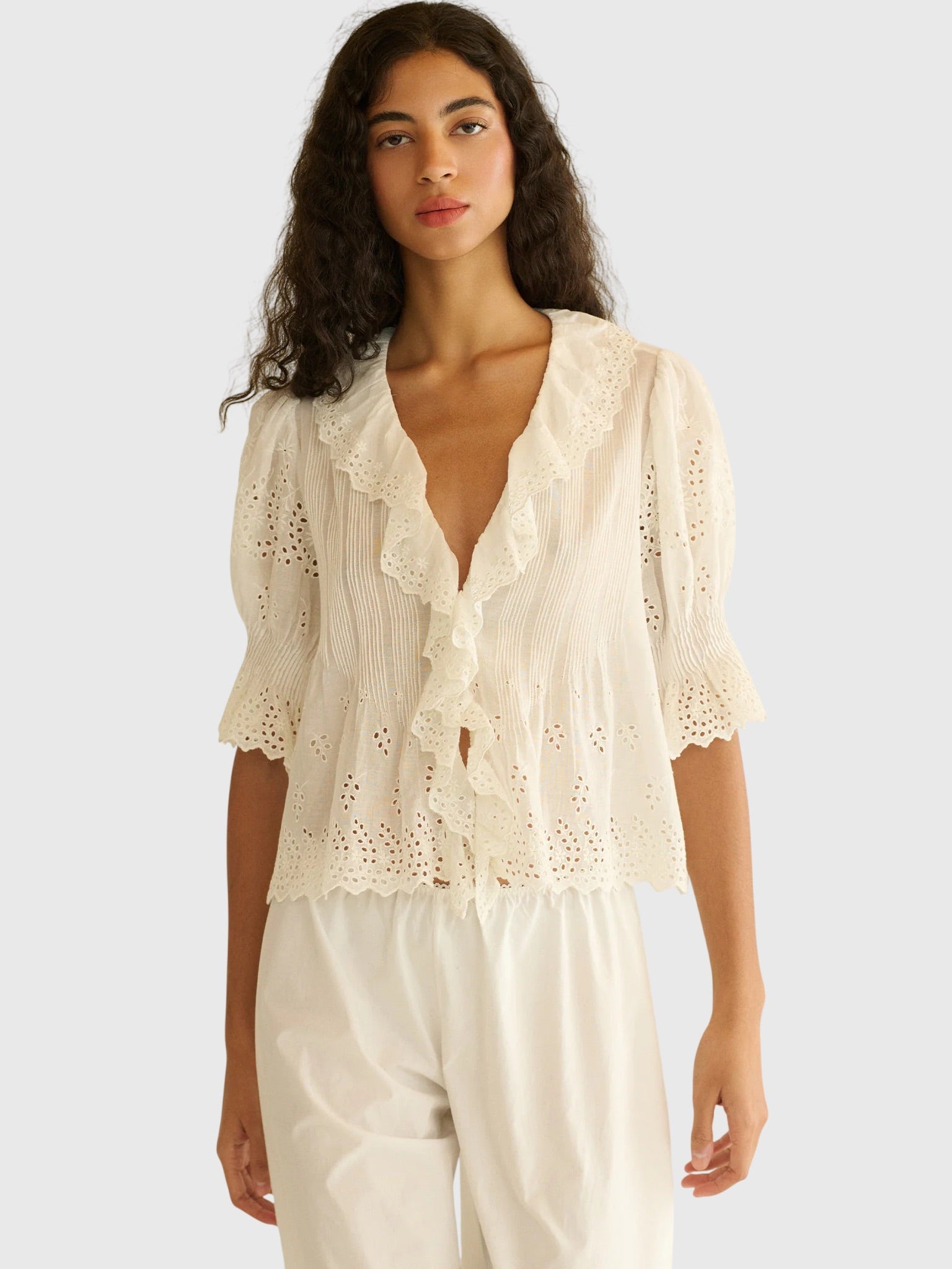 DÔEN Women's Henri Top - Saint Bernard