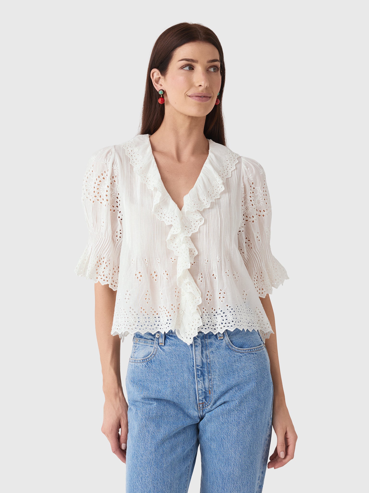 DÔEN Women's Henri Top - Saint Bernard