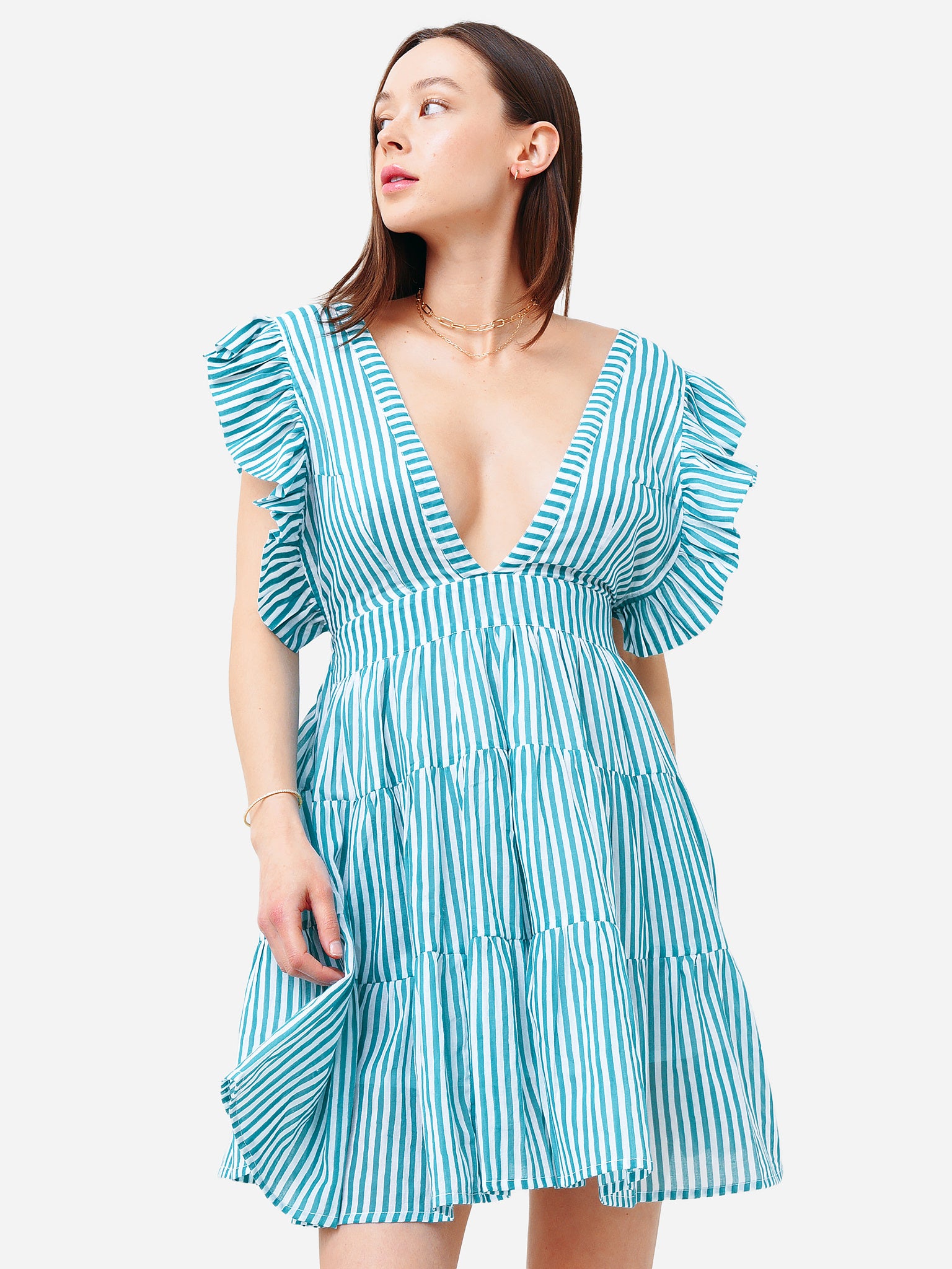 Oliphant Women's Cross-Back Mini Dress – Saint Bernard