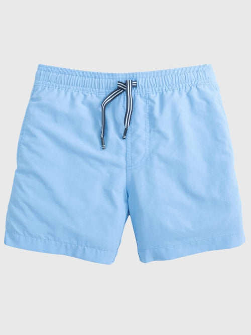 Southern Tide Boys' Solid Maritime Swim Trunk