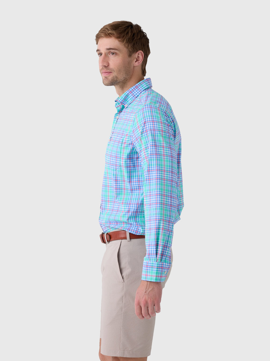 Southern Tide Men's Ocean Isle Coastal Breeze® Sport Shirt - Saint Bernard