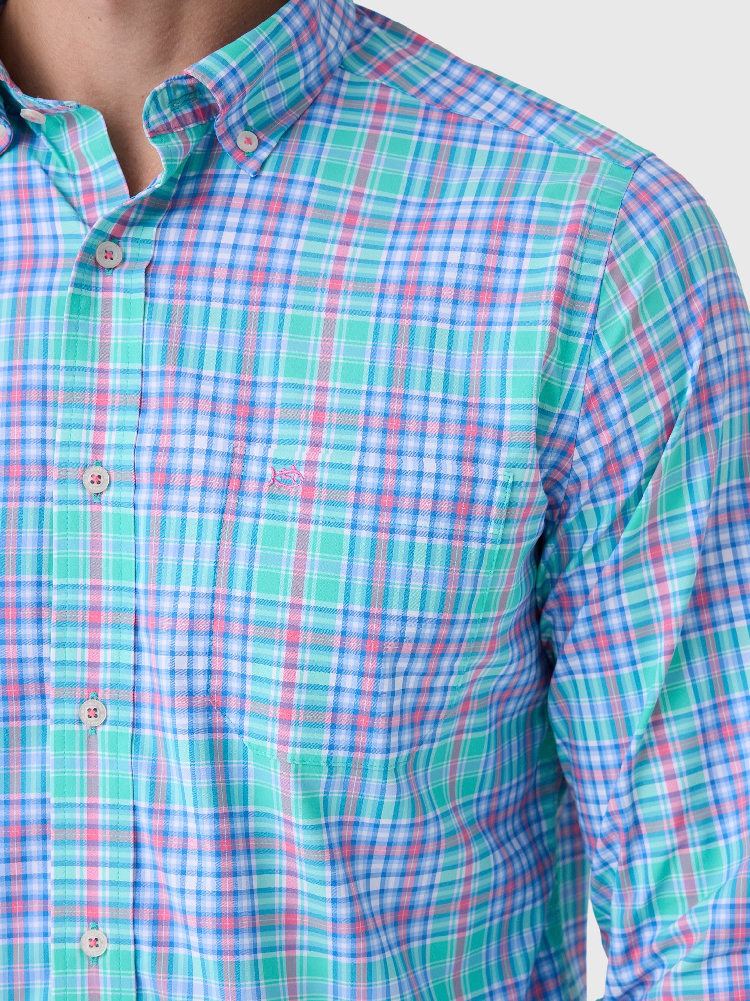Southern Tide Men's Ocean Isle Coastal Breeze® Sport Shirt - Saint Bernard