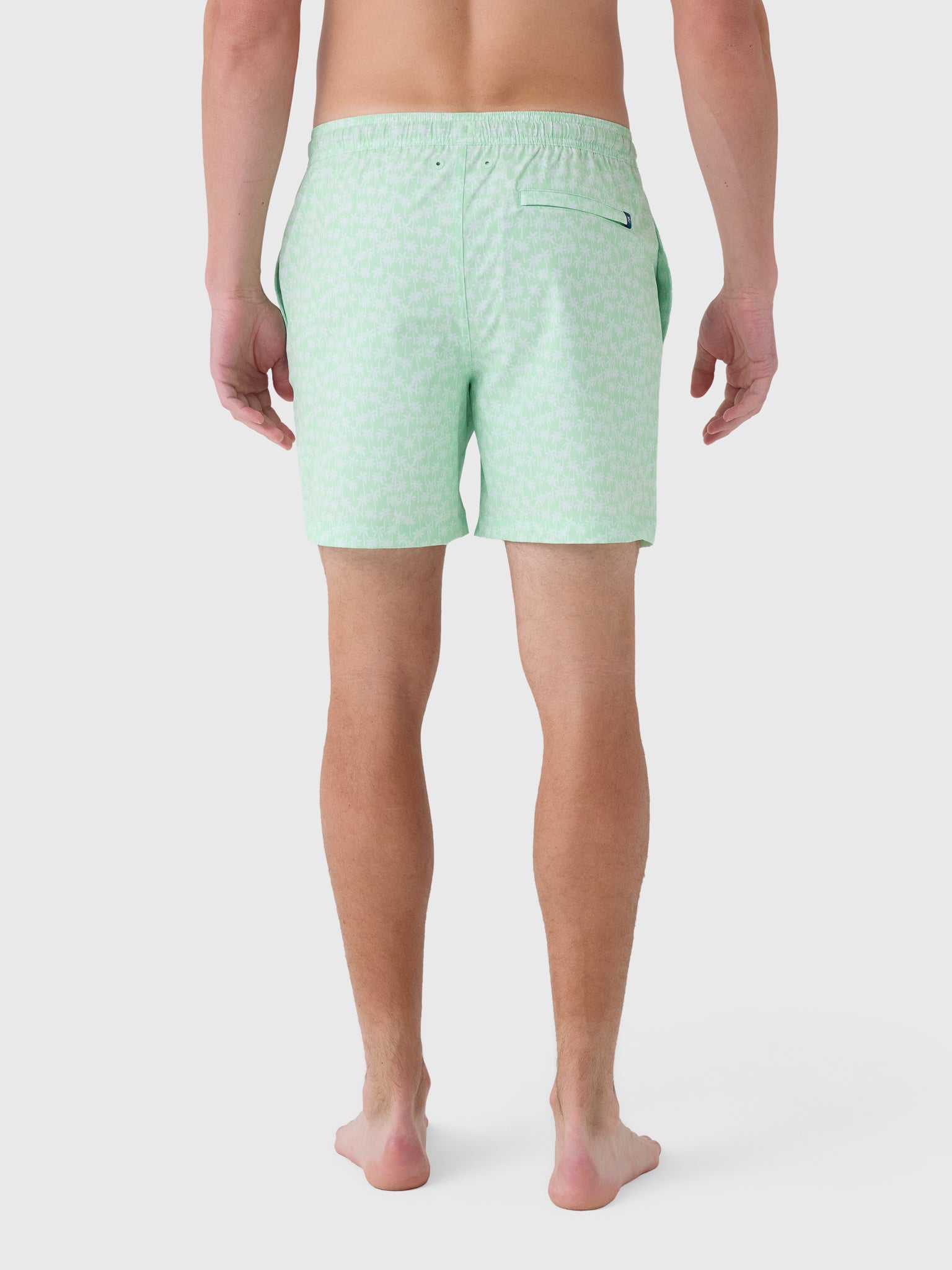 Southern Tide Men's Palmy Vibes Maritime Swim Trunk - Saint Bernard