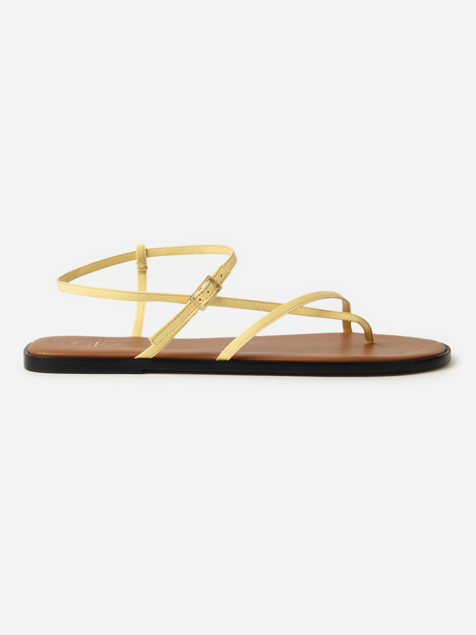 ATP Atelier Women's Capri Flat Leather Sandal | $87.90 | Saint Bernard