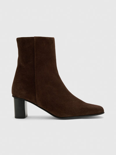 ATP Atelier Women's Praia Suede Ankle Boot - Saint Bernard