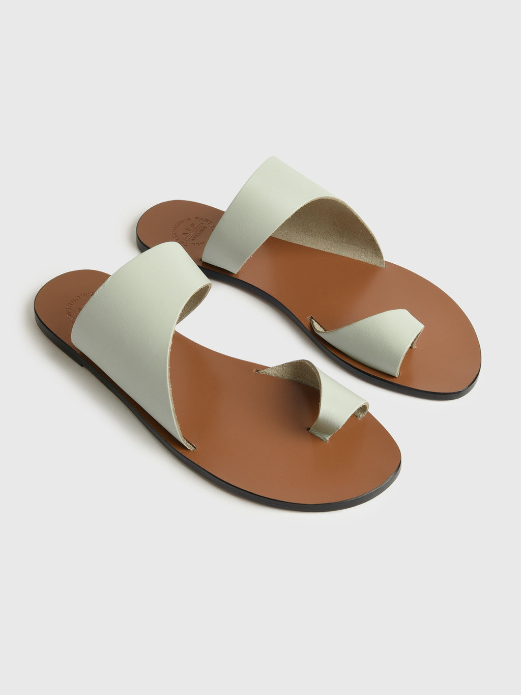 ATP Atelier Women's Centola Leather Slide Sandal - Saint Bernard