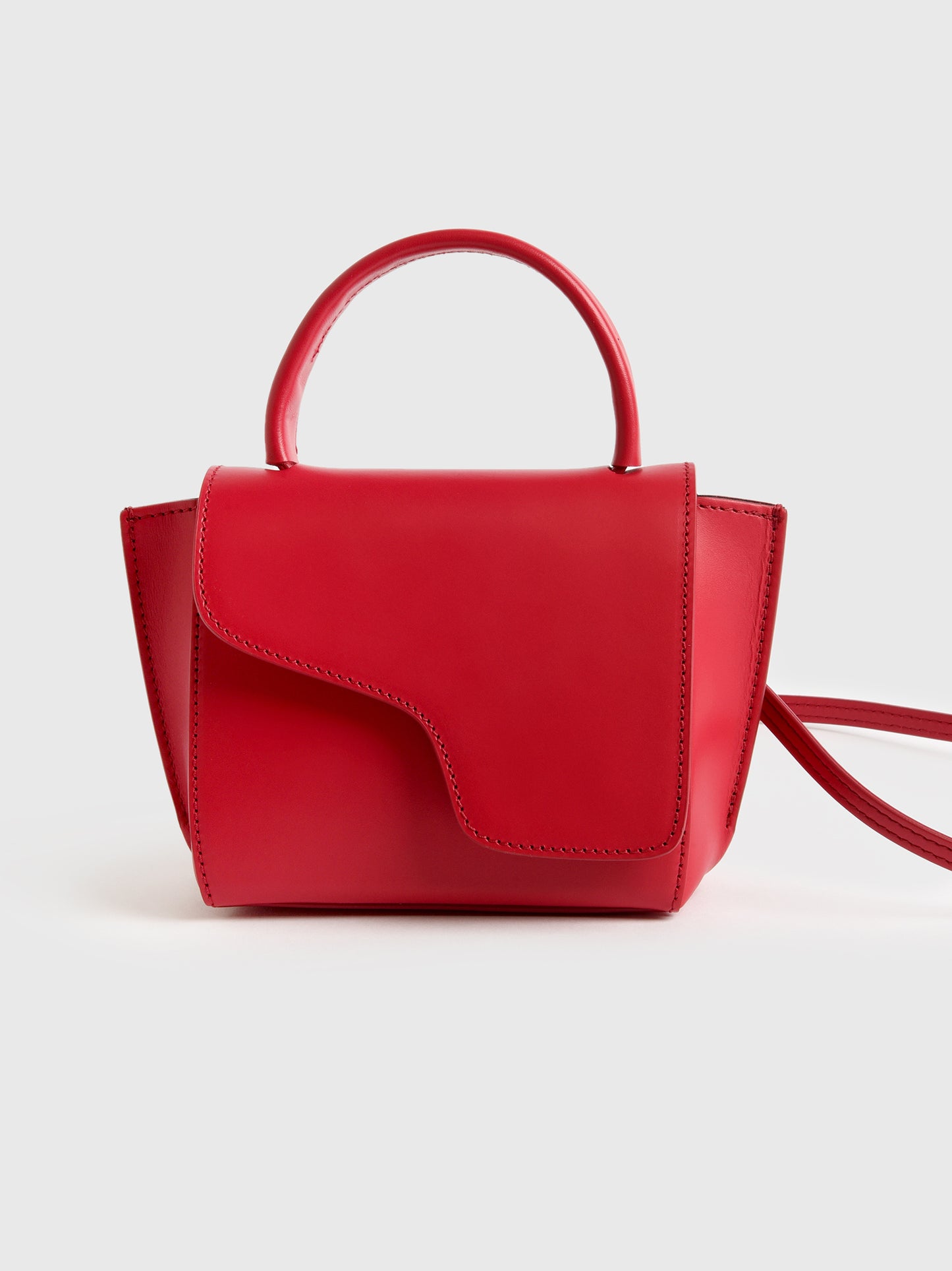 ATP Atelier Montalcino Leather Mini Handbag - Saint Bernard