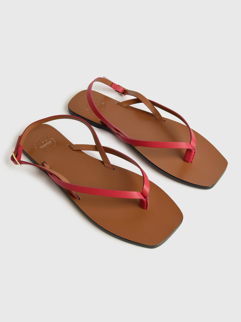 ATP Atelier Women's Teolo Leather Strappy Sandal - Saint Bernard