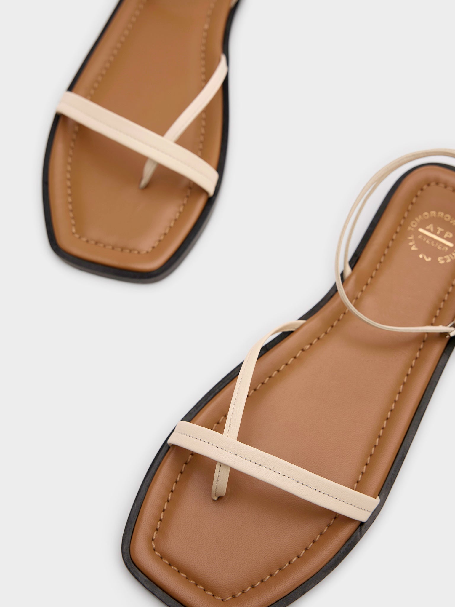 ATP Atelier Women's Miane Leather Strappy Sandal - Saint Bernard