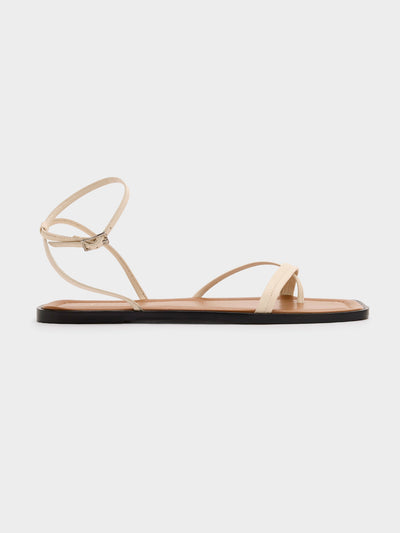 ATP Atelier Women's Miane Leather Strappy Sandal - Saint Bernard