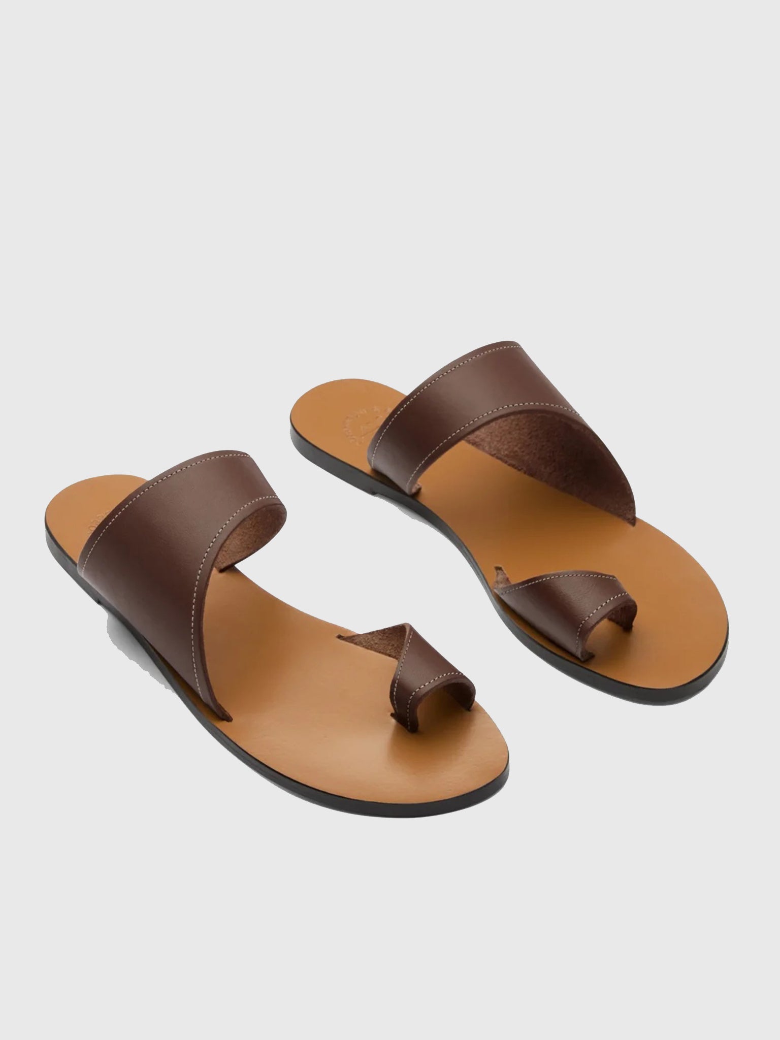 ATP Atelier Women's Centola Leather Slide Sandal - Saint Bernard