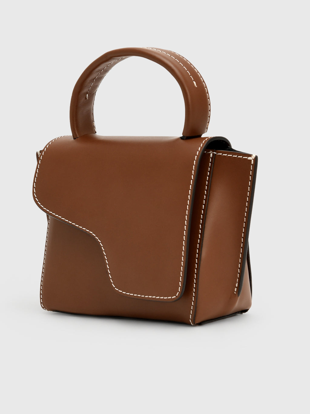ATP Atelier Montalcino Leather Mini Handbag - Saint Bernard