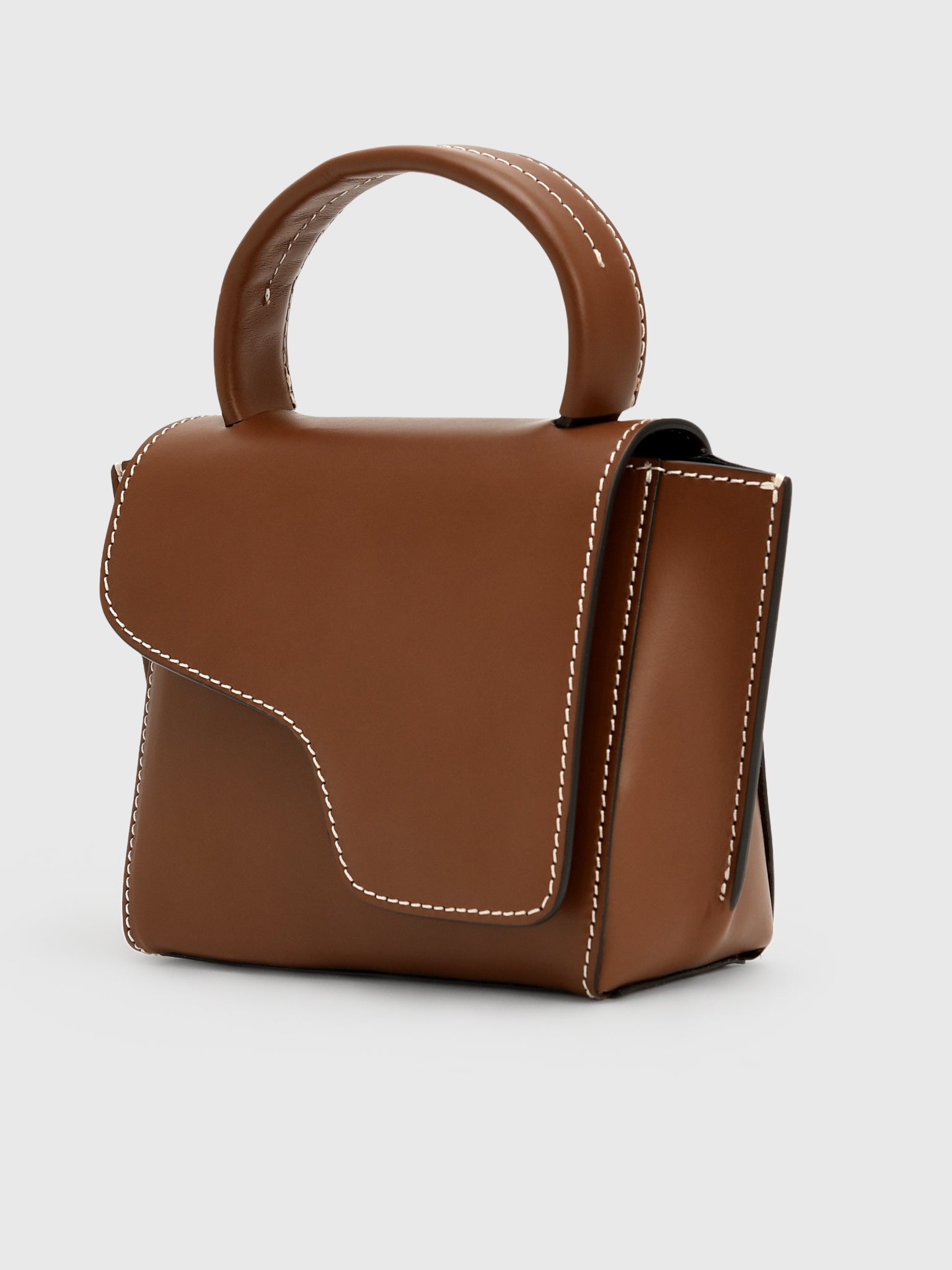 ATP Atelier Montalcino Leather Mini Handbag - Saint Bernard
